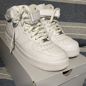 Nike Air Force 1 Mid ‘07 Men’s Size 10 Color White